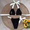 Giulia Black and White Micro Bikini Set