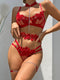 Madelin Embroidery 4-Pieces Lingerie Set