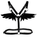 Angel Wings PU Leather Body Harness