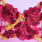 Sara Floral Embroidery 3 Piece Lingerie Set