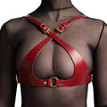 Nicole PU Leather Body Harness