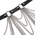 Julia PU Leather Belt With Chains